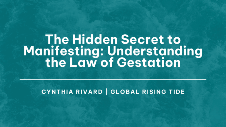 The Hidden Secret to Manifesting: Understanding the Law of Gestation